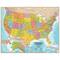 Hemispheres® United States Wall Chart with Interactive App